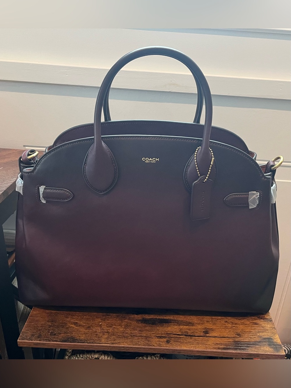 Coach Soft Empire Carryall Bag 40 in Merlot - BNWT’s